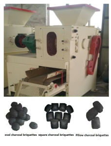 Pillow Ball Sqaure Oval Shap Charcoal Briquette Machine