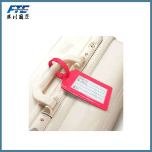 Soft PVC Luggage Tag Bag Tag with Custom Logo